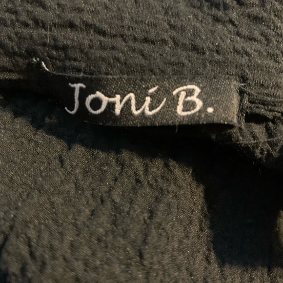 Joni B. Full Zip Black Athleisure Jacket - Picture 4 of 8